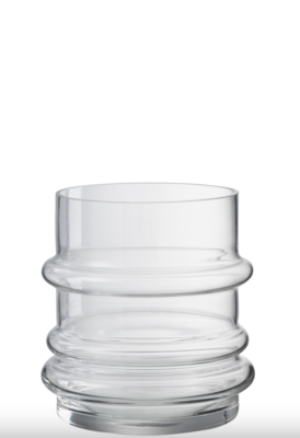 Vaso in vetro trasparente S - JOLIPA
