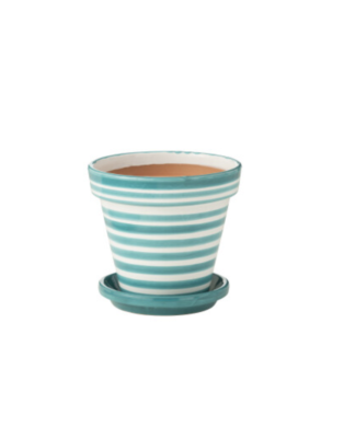 Vaso in ceramica dipinta a righe S - JOLIPA
