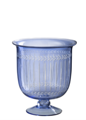 Vaso portacandela in vetro - JOLIPA