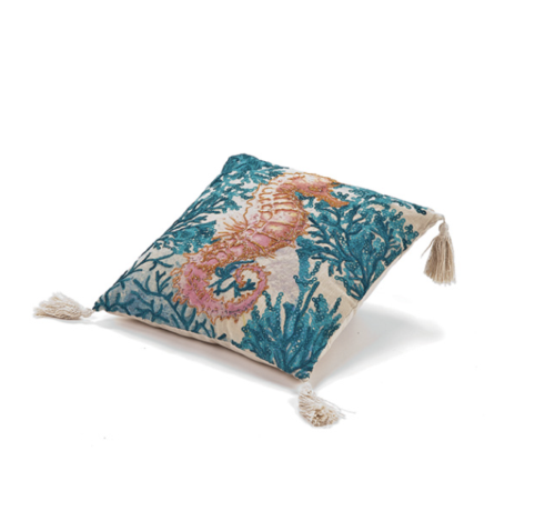 CUSCINO COTONE SEA HORSE – BRUCO