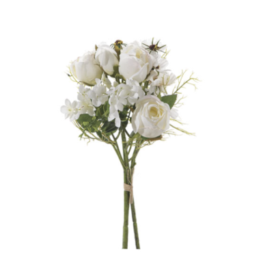 BUNDLE ROSE/COSMOS/ORTENSIACM37 BIANCO - BRUCO