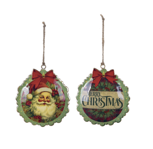 DECORAZIONE VINTAGE SANTA CLAUS – Bruco
