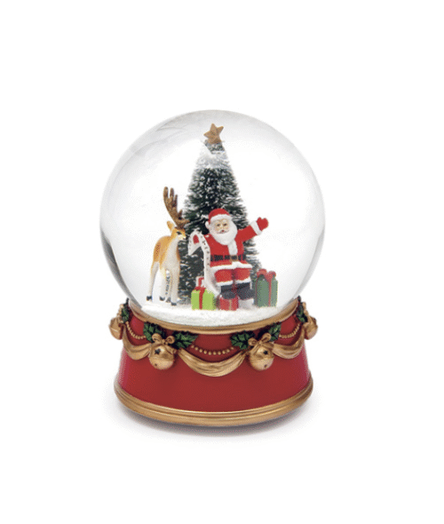 SNOWBALL CON CARILLON IN RESINA – Bruco