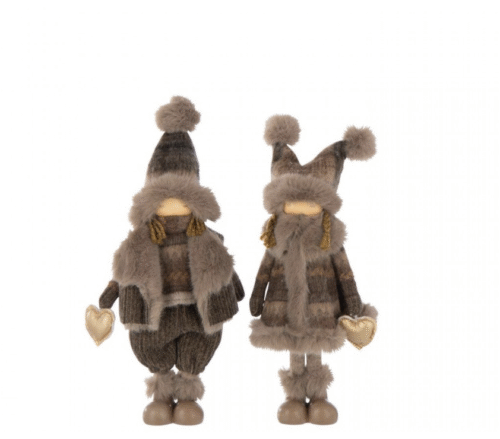 Personaggi in legno e pelliccia – Jolipa