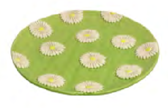 PIATTO PICCOLO D22 CM MARGHERITE *PRATO* – Virginia Casa