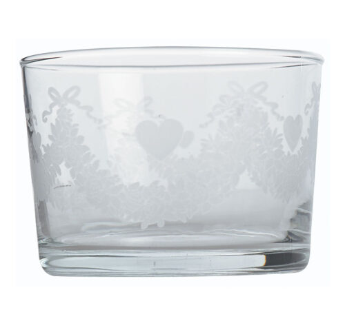 SET 6 BICCHIERI VINO “CUORI” 20CL – Virginia Casa