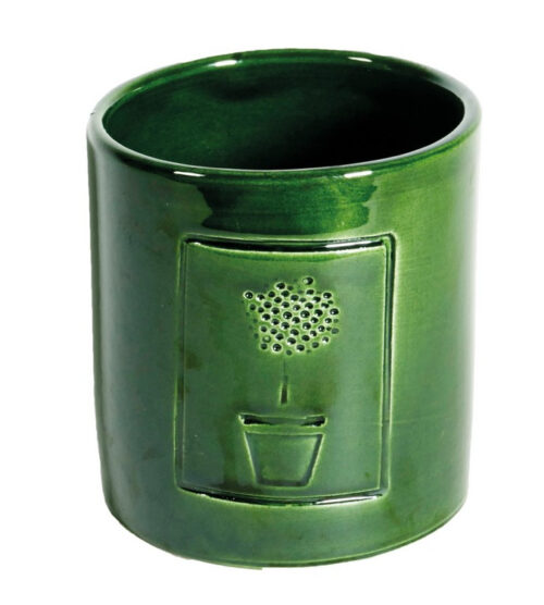 CASPO’ C/TIMBRO D15 CM VERDE RAME