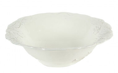 INSALATIERA *ROMANTICA* BIANCO – Virginia Casa