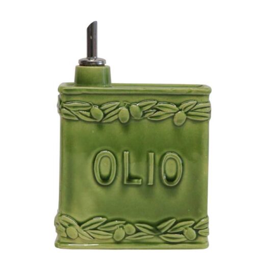 LATTINA “OLIO” RETT. FASCIA OLIVE VERDE – Virginia Casa