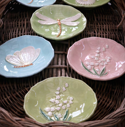 SET 4 MINI PIATTO 16CM MIX DECORI ROSA *PRATO* – Virginia Casa