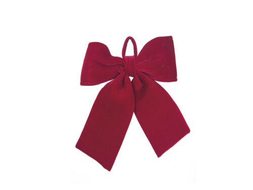 FIOCCO IN TESSUTO ROSSO MEDIUM – BRUCO